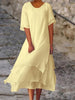 Belle™ | Bekväm klänning i bomull